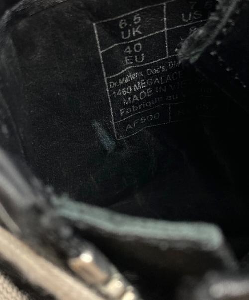 Dr.Martens（ドクターマーチン）Dr.Martens (ドクターマーチン) RICK OWENS (リックオウエンス) 1460 QUAD SOLE MEGALACE BOOT/コードソールメガレースブーツ ブラック サイズ:EU40の古着・服飾アイテム