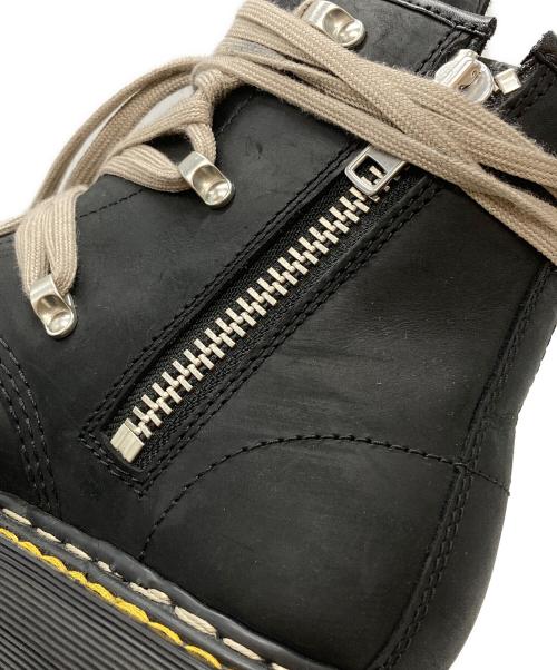 Dr.Martens（ドクターマーチン）Dr.Martens (ドクターマーチン) RICK OWENS (リックオウエンス) 1460 QUAD SOLE MEGALACE BOOT/コードソールメガレースブーツ ブラック サイズ:EU40の古着・服飾アイテム