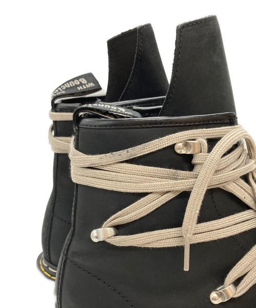 Dr.Martens（ドクターマーチン）Dr.Martens (ドクターマーチン) RICK OWENS (リックオウエンス) 1460 QUAD SOLE MEGALACE BOOT/コードソールメガレースブーツ ブラック サイズ:EU40の古着・服飾アイテム