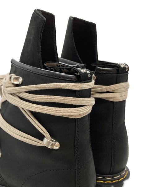 Dr.Martens（ドクターマーチン）Dr.Martens (ドクターマーチン) RICK OWENS (リックオウエンス) 1460 QUAD SOLE MEGALACE BOOT/コードソールメガレースブーツ ブラック サイズ:EU40の古着・服飾アイテム