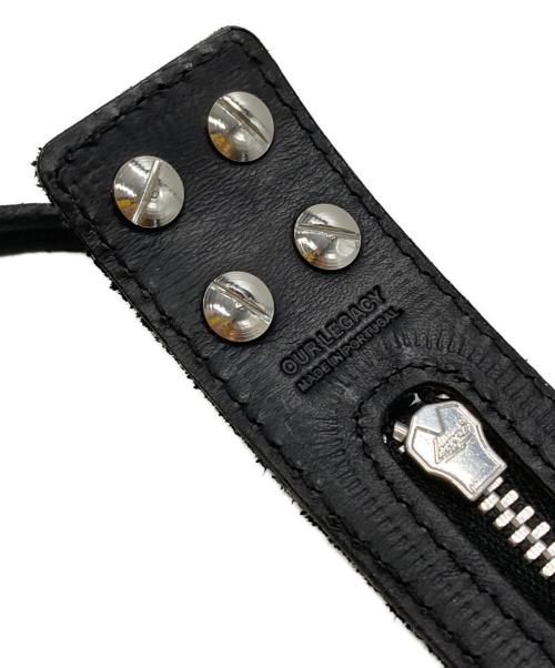 OUR LEGACY（アワーレガシー）OUR LEGACY (アワーレガシー) ZIPPED CHOKER/ジップド・チョーカー ブラック サイズ:O/Sの古着・服飾アイテム