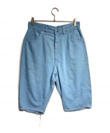PENNEYS（ペニーズ）の古着「60’Sクロップドデニムパンツ/60's cropped denim pants」｜ブルー