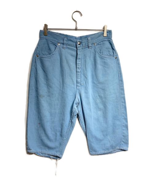 PENNEYS（ペニーズ）PENNEYS (ペニーズ) 60’Sクロップドデニムパンツ/60's cropped denim pants ブルー サイズ:18の古着・服飾アイテム