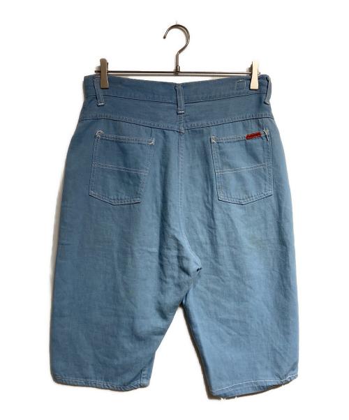 PENNEYS（ペニーズ）PENNEYS (ペニーズ) 60’Sクロップドデニムパンツ/60's cropped denim pants ブルー サイズ:18の古着・服飾アイテム