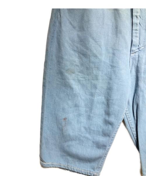 PENNEYS（ペニーズ）PENNEYS (ペニーズ) 60’Sクロップドデニムパンツ/60's cropped denim pants ブルー サイズ:18の古着・服飾アイテム