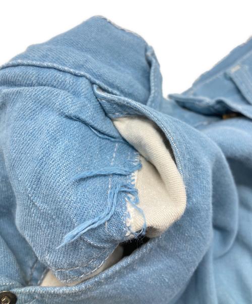 PENNEYS（ペニーズ）PENNEYS (ペニーズ) 60’Sクロップドデニムパンツ/60's cropped denim pants ブルー サイズ:18の古着・服飾アイテム