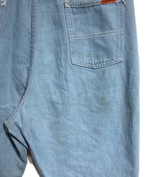 PENNEYS（ペニーズ）PENNEYS (ペニーズ) 60’Sクロップドデニムパンツ/60's cropped denim pants ブルー サイズ:18の古着・服飾アイテム