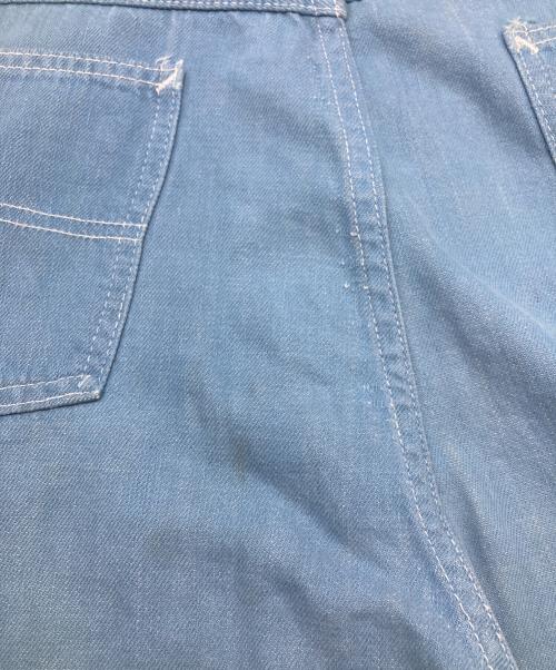 PENNEYS（ペニーズ）PENNEYS (ペニーズ) 60’Sクロップドデニムパンツ/60's cropped denim pants ブルー サイズ:18の古着・服飾アイテム
