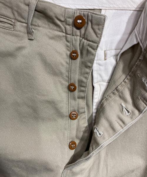 US ARMY（ユーエスアーミー）US ARMY (ユーエスアーミー) アーミーチノトラウザーズ/Army Chino Trousers ベージュ サイズ:33の古着・服飾アイテム