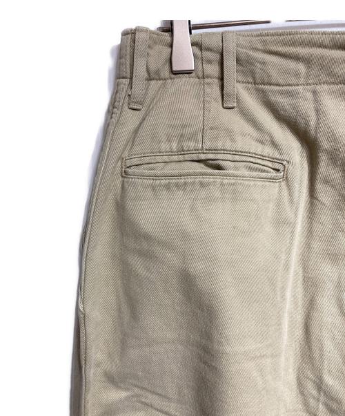 US ARMY（ユーエスアーミー）US ARMY (ユーエスアーミー) アーミーチノトラウザーズ/Army Chino Trousers ベージュ サイズ:33の古着・服飾アイテム