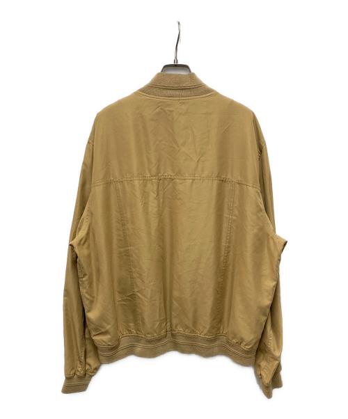 Ascot Sport（エイスコットスポーツ）Ascot Sport (エイスコットスポーツ) A-1型リブブルゾン ブラウン サイズ:XLの古着・服飾アイテム