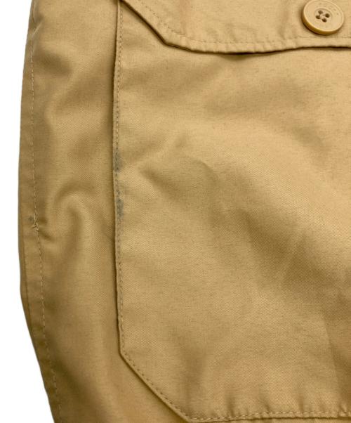 Ascot Sport（エイスコットスポーツ）Ascot Sport (エイスコットスポーツ) A-1型リブブルゾン ブラウン サイズ:XLの古着・服飾アイテム