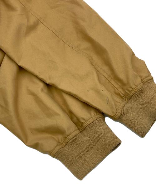 Ascot Sport（エイスコットスポーツ）Ascot Sport (エイスコットスポーツ) A-1型リブブルゾン ブラウン サイズ:XLの古着・服飾アイテム