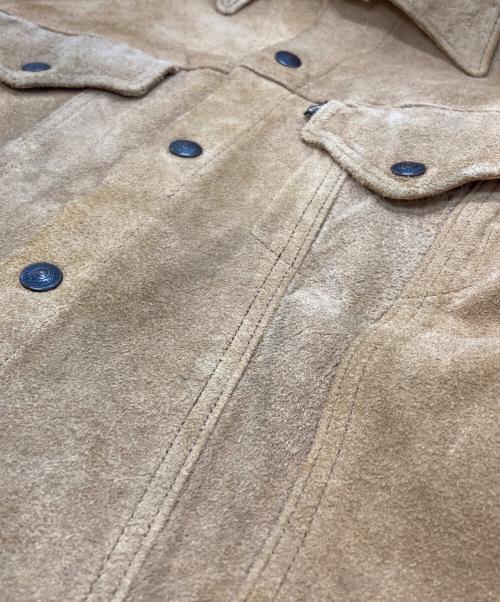 LEVI'S（リーバイス）LEVI'S (リーバイス) 3rdタイプスエードジャケット/Suede 3rd type jacket ブラウン サイズ:不明（表記無）の古着・服飾アイテム
