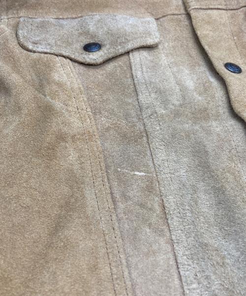 LEVI'S（リーバイス）LEVI'S (リーバイス) 3rdタイプスエードジャケット/Suede 3rd type jacket ブラウン サイズ:不明（表記無）の古着・服飾アイテム