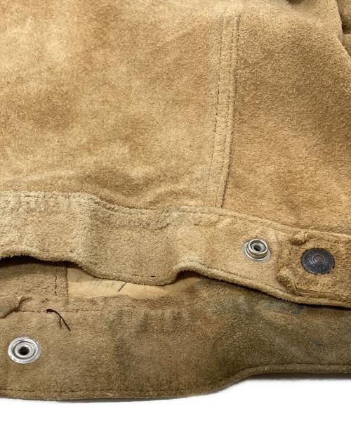 LEVI'S（リーバイス）LEVI'S (リーバイス) 3rdタイプスエードジャケット/Suede 3rd type jacket ブラウン サイズ:不明（表記無）の古着・服飾アイテム