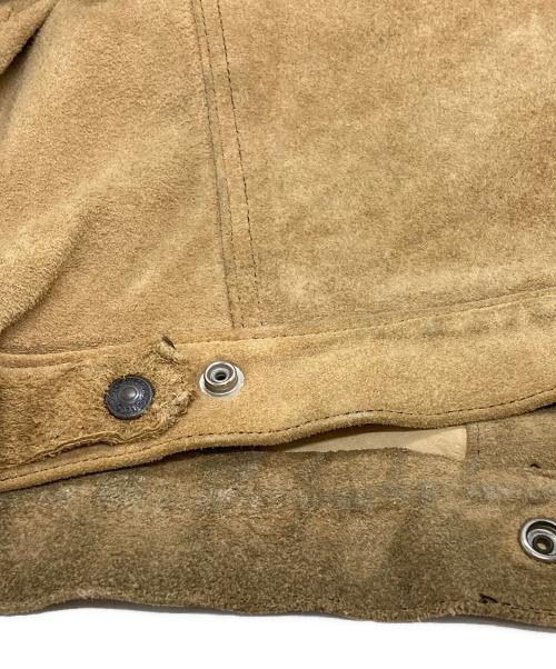 LEVI'S（リーバイス）LEVI'S (リーバイス) 3rdタイプスエードジャケット/Suede 3rd type jacket ブラウン サイズ:不明（表記無）の古着・服飾アイテム