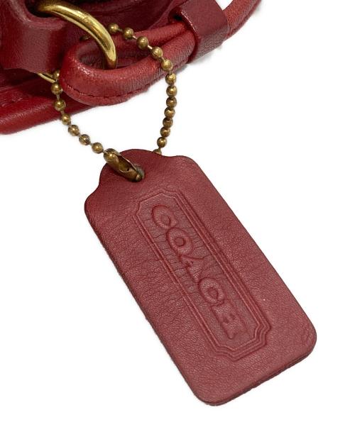 COACH（コーチ）COACH (コーチ) ショルダーバッグ レッドの古着・服飾アイテム