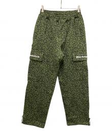 BlackEyePatch（ブラックアイパッチ）の古着「TACTICAL LOGO LEOPARD CARGO PANTS」｜グリーン