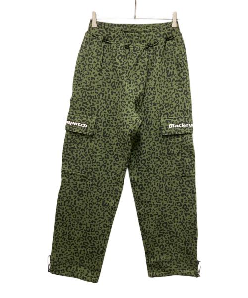BlackEyePatch（ブラックアイパッチ）BlackEyePatch (ブラックアイパッチ) TACTICAL LOGO LEOPARD CARGO PANTS グリーン サイズ:Mの古着・服飾アイテム