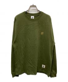 BlackEyePatch（ブラックアイパッチ）の古着「SMALL B EMBLEM L/S TEE」｜グリーン