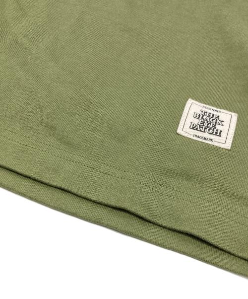 BlackEyePatch（ブラックアイパッチ）BlackEyePatch (ブラックアイパッチ) SMALL B EMBLEM L/S TEE グリーン サイズ:Mの古着・服飾アイテム