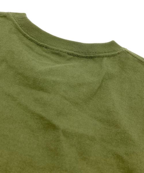 BlackEyePatch（ブラックアイパッチ）BlackEyePatch (ブラックアイパッチ) SMALL B EMBLEM L/S TEE グリーン サイズ:Mの古着・服飾アイテム