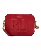 LAUREN RALPH LAURENローレン ラルフ ローレン）の古着「CARMEN CROSSBODY BAG/カルメン クロスボディバッグ」｜レッド