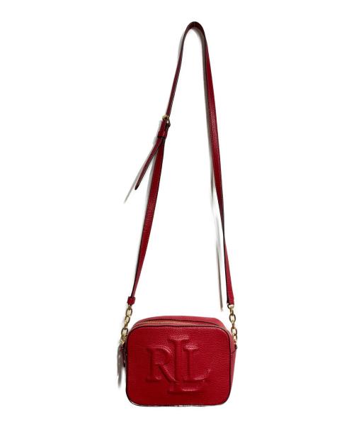LAUREN RALPH LAUREN（ローレン ラルフ ローレン）LAUREN RALPH LAUREN (ローレン ラルフ ローレン) CARMEN CROSSBODY BAG/カルメン クロスボディバッグ レッドの古着・服飾アイテム