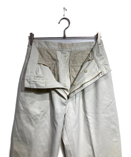 Plage（プラージュ）Plage (プラージュ) vintage chinos パンツ アイボリー サイズ:38の古着・服飾アイテム