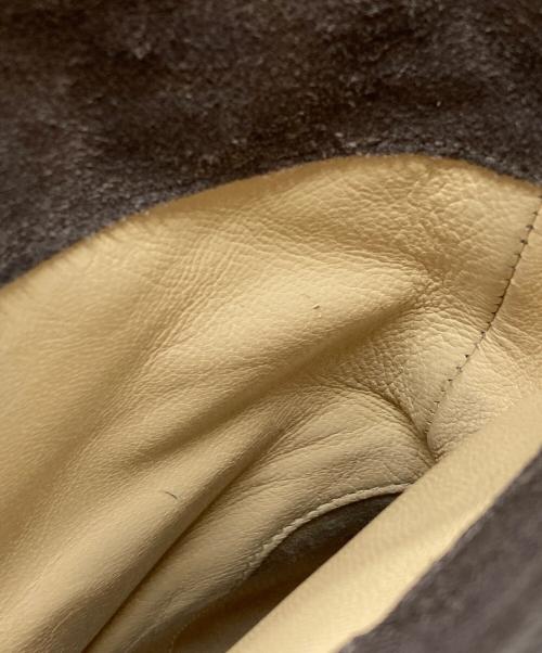 JIMMY CHOO（ジミーチュウ）JIMMY CHOO (ジミーチュウ) SUEDE W/METAL TOE(スエードダブルメタルトゥー) ショートブーツ グレー サイズ:39の古着・服飾アイテム