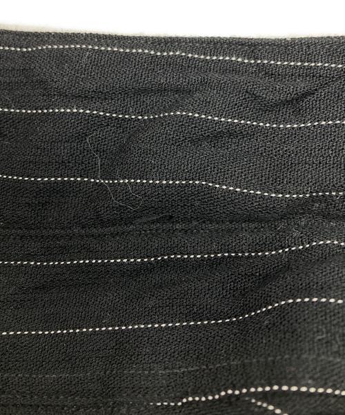 RRL（ダブルアールエル）RRL (ダブルアールエル) ストライプウエスタンシャツ/BLACK STRIPED WESTERN SHIRT ブラック サイズ:Lの古着・服飾アイテム