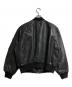 ROCKLAND (ロックランド) レザーボンバージャケット/Leather bomber jacket ブラック サイズ:2：18000円
