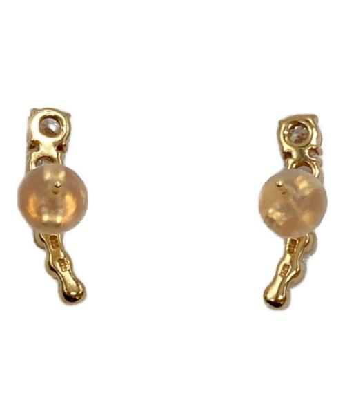 ete（エテ）ete (エテ) パールドレスアップピアス/Pearl Dress-Up Earrings ゴールドの古着・服飾アイテム