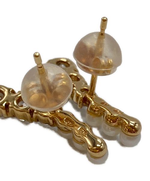 ete（エテ）ete (エテ) パールドレスアップピアス/Pearl Dress-Up Earrings ゴールドの古着・服飾アイテム