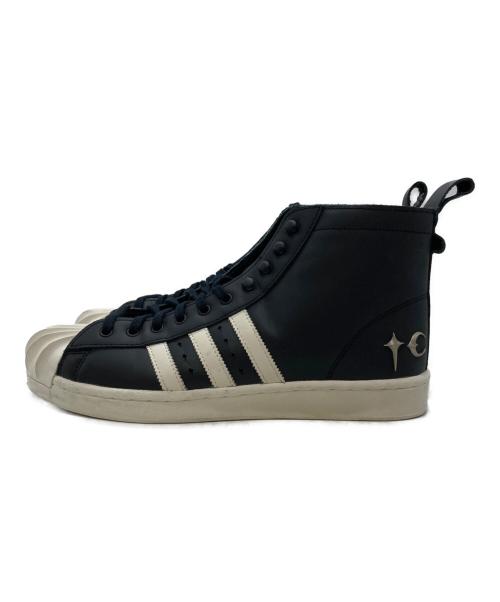 adidas（アディダス）adidas (アディダス) THUG CLUB (サグ クラブ) SUPERSTAR BOOT LUXE THUG CLUB CBLACK/アディダス スーパースター ブーツ リュクス サグクラブ コアブラック ブラック サイズ:27.5の古着・服飾アイテム