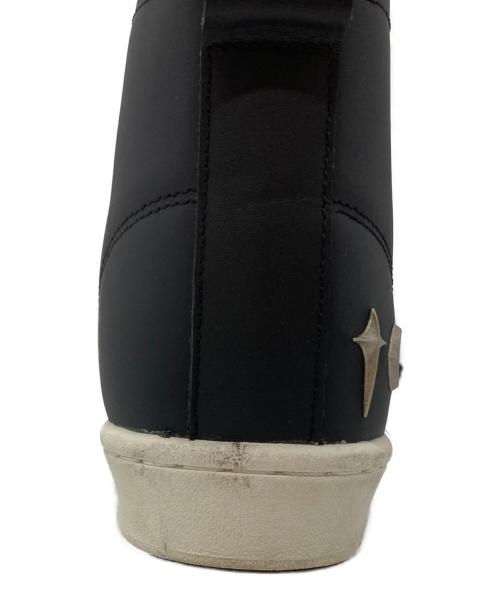 adidas（アディダス）adidas (アディダス) THUG CLUB (サグ クラブ) SUPERSTAR BOOT LUXE THUG CLUB CBLACK/アディダス スーパースター ブーツ リュクス サグクラブ コアブラック ブラック サイズ:27.5の古着・服飾アイテム