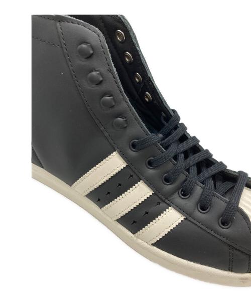 adidas（アディダス）adidas (アディダス) THUG CLUB (サグ クラブ) SUPERSTAR BOOT LUXE THUG CLUB CBLACK/アディダス スーパースター ブーツ リュクス サグクラブ コアブラック ブラック サイズ:27.5の古着・服飾アイテム