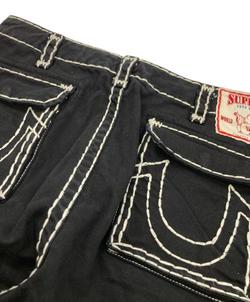 SUPREME（シュプリーム）SUPREME (シュプリーム) TRUE RELIGION (トゥルー レリジョン) Denim Cargo Pant ブラック サイズ:32の古着・服飾アイテム