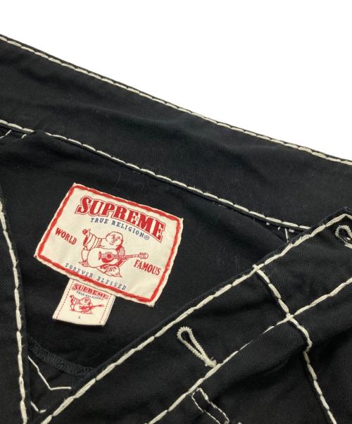 SUPREME（シュプリーム）SUPREME (シュプリーム) TRUE RELIGION (トゥルー レリジョン) denim trucker jacket ブラック サイズ:Lの古着・服飾アイテム