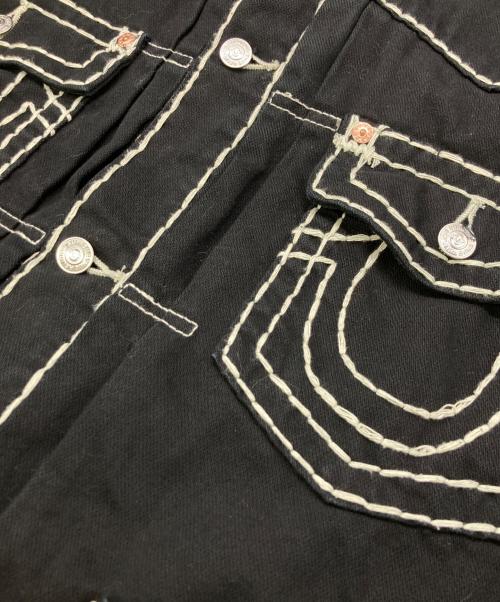 SUPREME（シュプリーム）SUPREME (シュプリーム) TRUE RELIGION (トゥルー レリジョン) denim trucker jacket ブラック サイズ:Lの古着・服飾アイテム