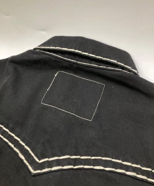 SUPREME（シュプリーム）SUPREME (シュプリーム) TRUE RELIGION (トゥルー レリジョン) denim trucker jacket ブラック サイズ:Lの古着・服飾アイテム