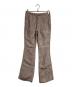 Acne studios（アクネ ストゥディオズ）の古着「Piera Check Trousers/ピエラ チェック トラウザーズ」｜ピンク×ブラウン