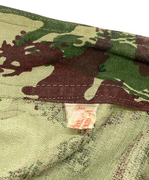 USED（ユーズド）USED (ユーズド) リザードカモミリタリーフィールドジャケット/Lizard Camo Military Field Jacket ブラウン×グリーン サイズ:Freeの古着・服飾アイテム