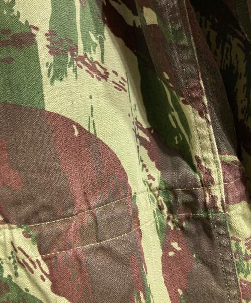 USED（ユーズド）USED (ユーズド) リザードカモミリタリーフィールドジャケット/Lizard Camo Military Field Jacket ブラウン×グリーン サイズ:Freeの古着・服飾アイテム