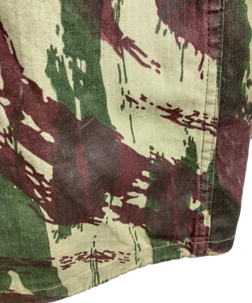 USED（ユーズド）USED (ユーズド) リザードカモミリタリーフィールドジャケット/Lizard Camo Military Field Jacket ブラウン×グリーン サイズ:Freeの古着・服飾アイテム