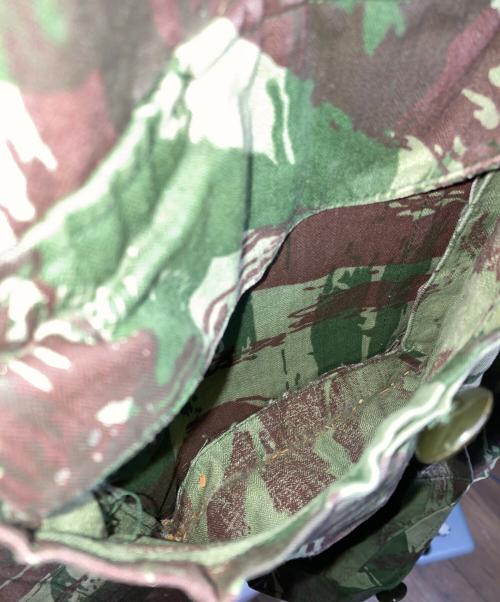 USED（ユーズド）USED (ユーズド) リザードカモミリタリーフィールドジャケット/Lizard Camo Military Field Jacket ブラウン×グリーン サイズ:Freeの古着・服飾アイテム