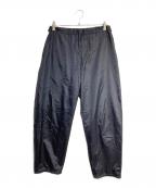 POLYPLOIDポリプロイド）の古着「TRAVEL SUIT PANTS C」｜ブラック