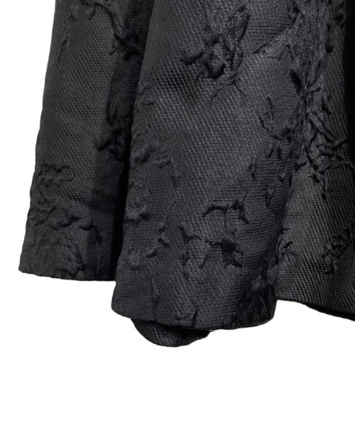 ADORE（アドーア）ADORE (アドーア) シルクウールジャガードスカート ブラック サイズ:38の古着・服飾アイテム