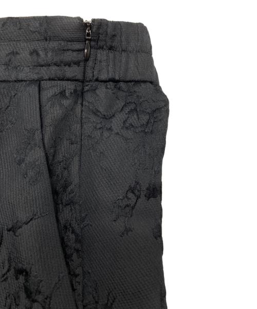 ADORE（アドーア）ADORE (アドーア) シルクウールジャガードスカート ブラック サイズ:38の古着・服飾アイテム
